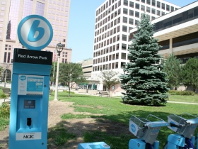 Bublr Bikes at Red Arrow Park