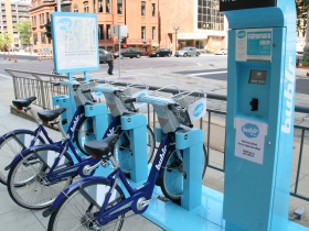 Bublr Bikes at 411 Building