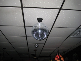 Disco ball at This Is It.