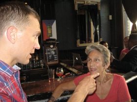 Chris Larson and Julilly Kohler