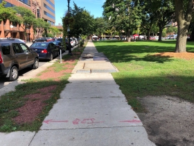 Cathedral Square Sidewalk