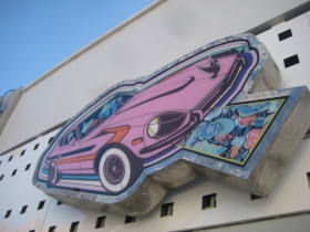 Reginald Baylor art installation at 777 N. Milwaukee St.
