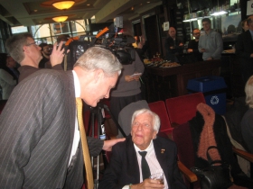 Ald. Bob Bauman and Michael Cudahy.
