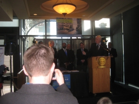 Signing ceremony.