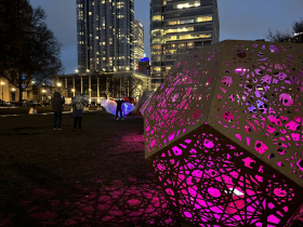 Lightfield by HYBYCOZO at Cathedral Square Park