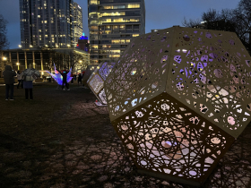 Lightfield by HYBYCOZO at Cathedral Square Park