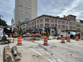 N. Broadway and E. Wisconsin Avenue Repair Work