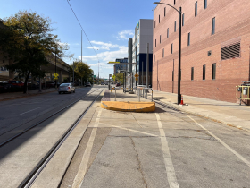 E. Clybourn St. and N. Jefferson St. The Hop Station