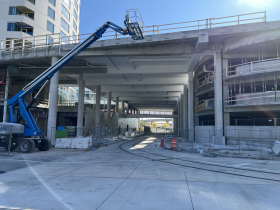 The Couture Streetcar station.