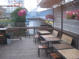 The patio