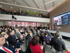 Crowd at MSOE's Next Bold Step Unveiling