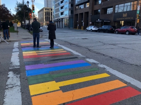 Rainbow Crosswalk