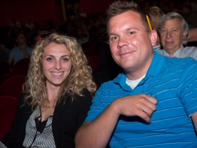 Angela Damiani and Jeremy Fojut of ART Milwaukee.