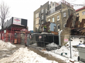 1245-1247 N. Milwaukee St. Deconstruction