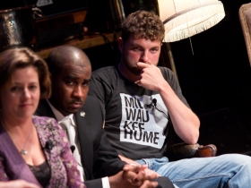Laura Bray, Kalan Haywood, and Ian Abston