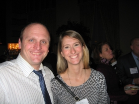 Nik Kovac and Grace Fuhr