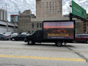 Anti-EPA Protest Vehicle
