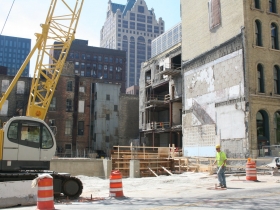 East Town Marriott Hotel Construction.