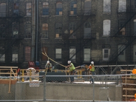 East Town Marriott Hotel Construction.