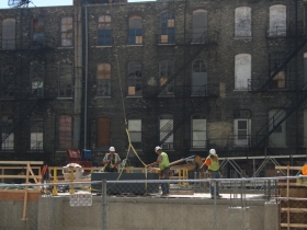 East Town Marriott Hotel Construction.