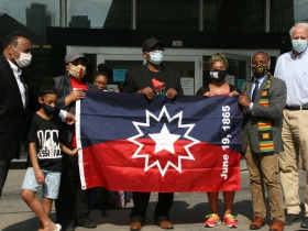 Juneteenth Flag Unveiling