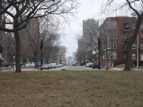 Leif Erikson view down E. State Street