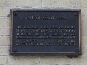 Matthew Keenan House marker