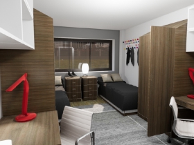 Viets Tower Room Rendering