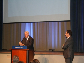 Tom Barrett and NML CEO John Schlifske