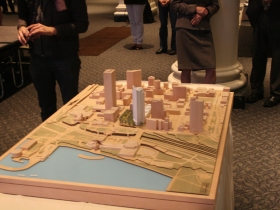 Model of the new NML Tower.