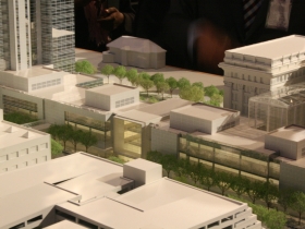 NML Tower section along Mason St. mockup.