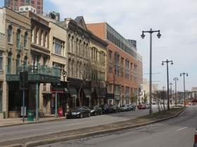 North Water street twists and turns
