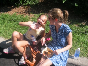 Having fun at Bastille Days 2013.