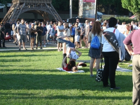 Acrobats.