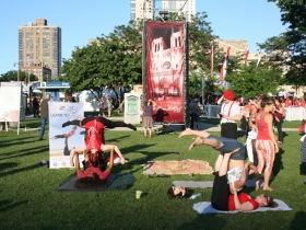 Acrobats.