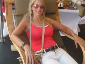 Relaxing at Bastille Days