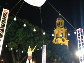 Acrobats.