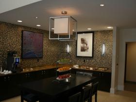 VIP concierge lounge.