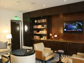 VIP concierge lounge.