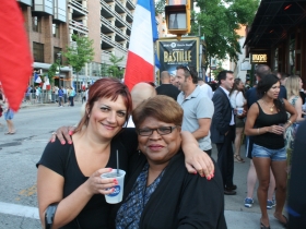 Mariiana Tzotcheva and Cecilia Gilbert, City of Milwaukee Department of Public Works.