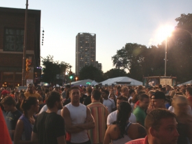 Bastille Days crowd.