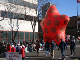 Canadian Pacific star balloon.