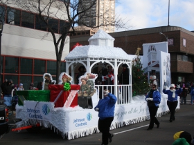 Johnson Controls Holiday Float.