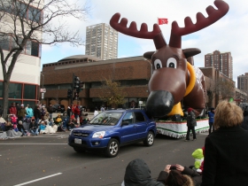 Reindeer balloon.
