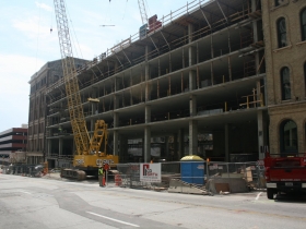 Construction at the Marriott
