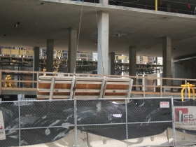 Construction at the Marriott