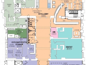 Proposed Mackie Building Grade level floor plan
