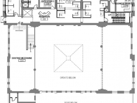 Proposed Mackie Building level two plan.