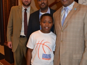 Alderman Kovac, Hamilton, Wade and his son