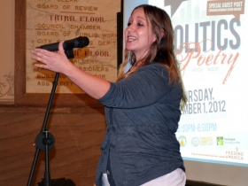 Spoken word artist and MPS teacher Darlin' Nikki